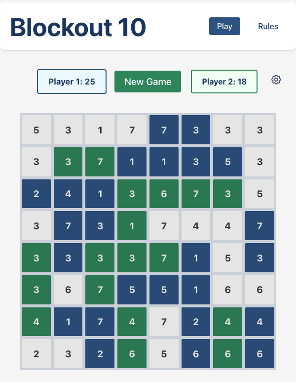 Blockout 10 Game Screenshot