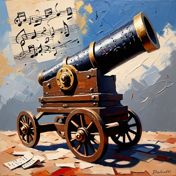 Pachebell's Cannon logo